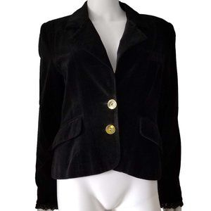 POWERLINE VELVET BLAZER